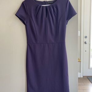 Elegant Purple Dress 
Banana Republic